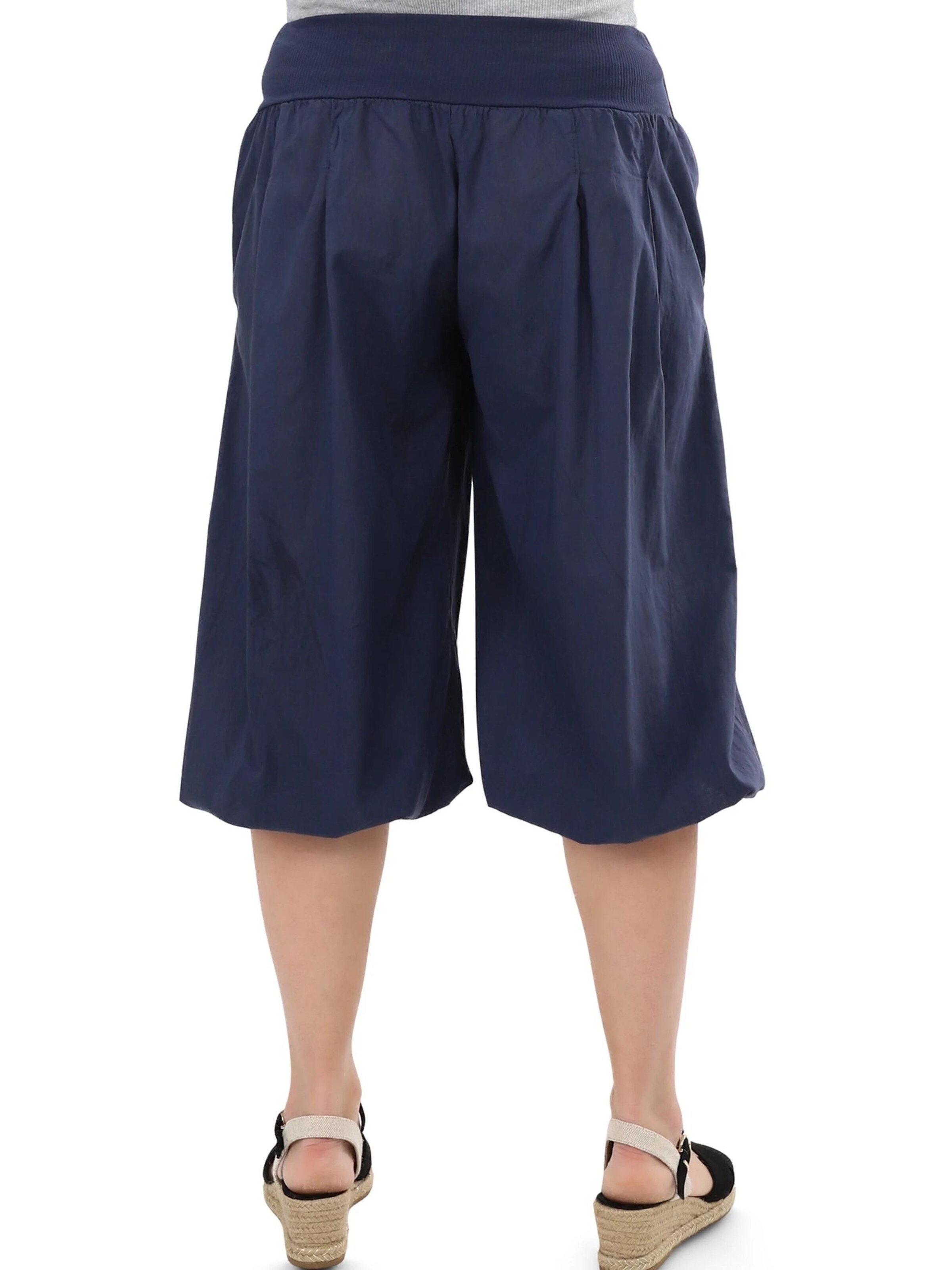 malito more than fashion Loose fit Harem Pants in Blue