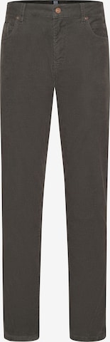 Coupe slim Pantalon MEYER en gris : devant