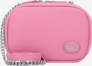 Sac à bandoulière LACOSTE en rose : devant