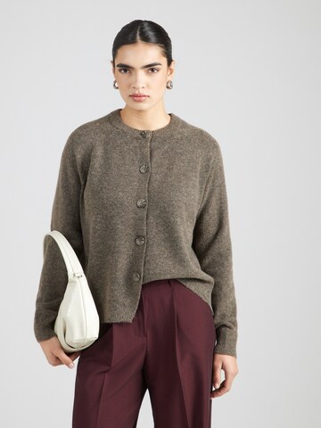 PIECES Kofta 'PCJIKO' i brun: framsida