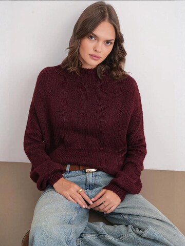 MixRay Sweater in Red