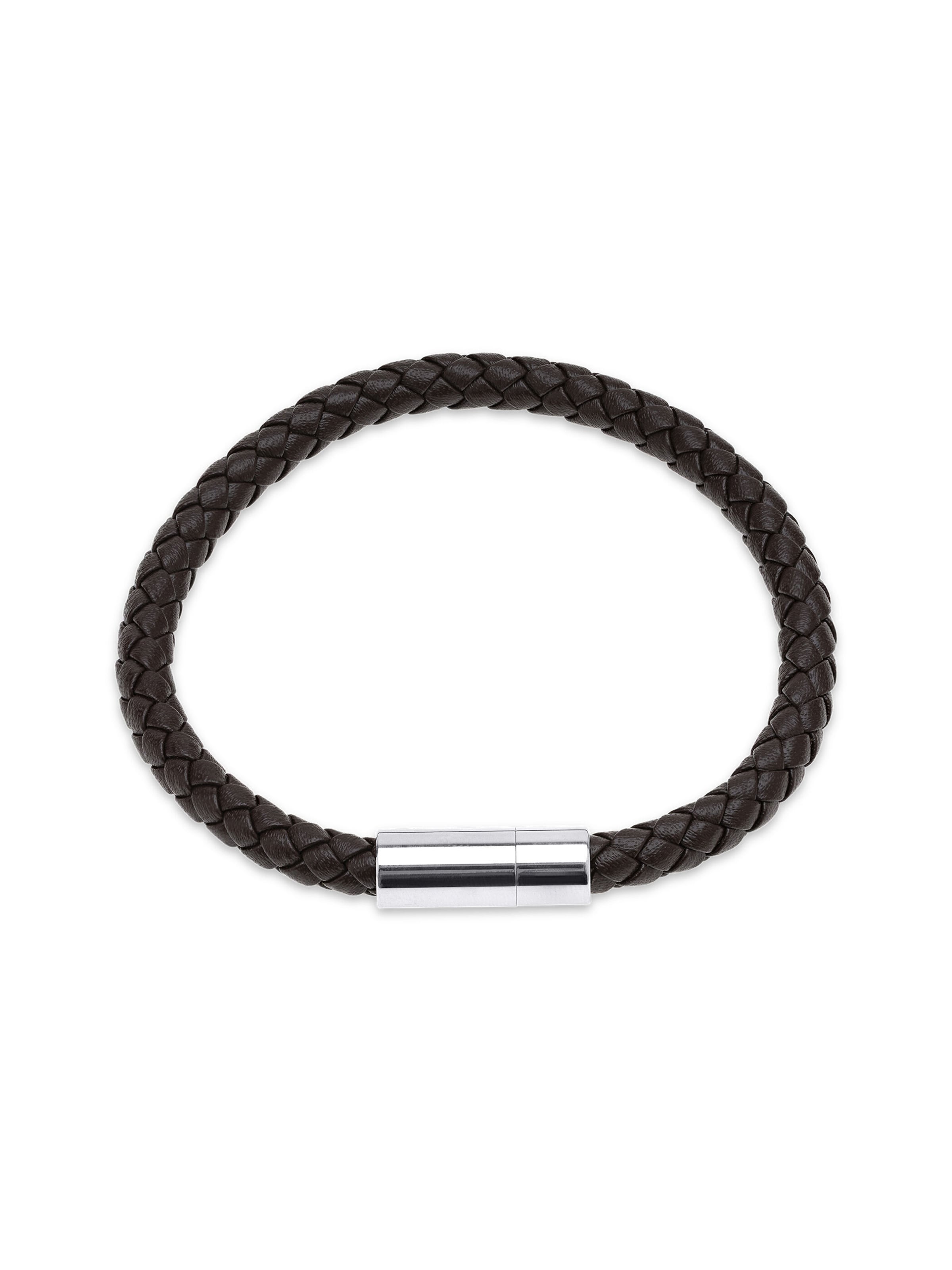 timi of sweden Armband Lederarmband 'Oliver' in Braun