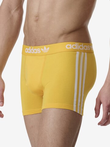 ADIDAS ORIGINALS Trunk ' Comfort Flex Cotton 3 Stripes ' in Gelb