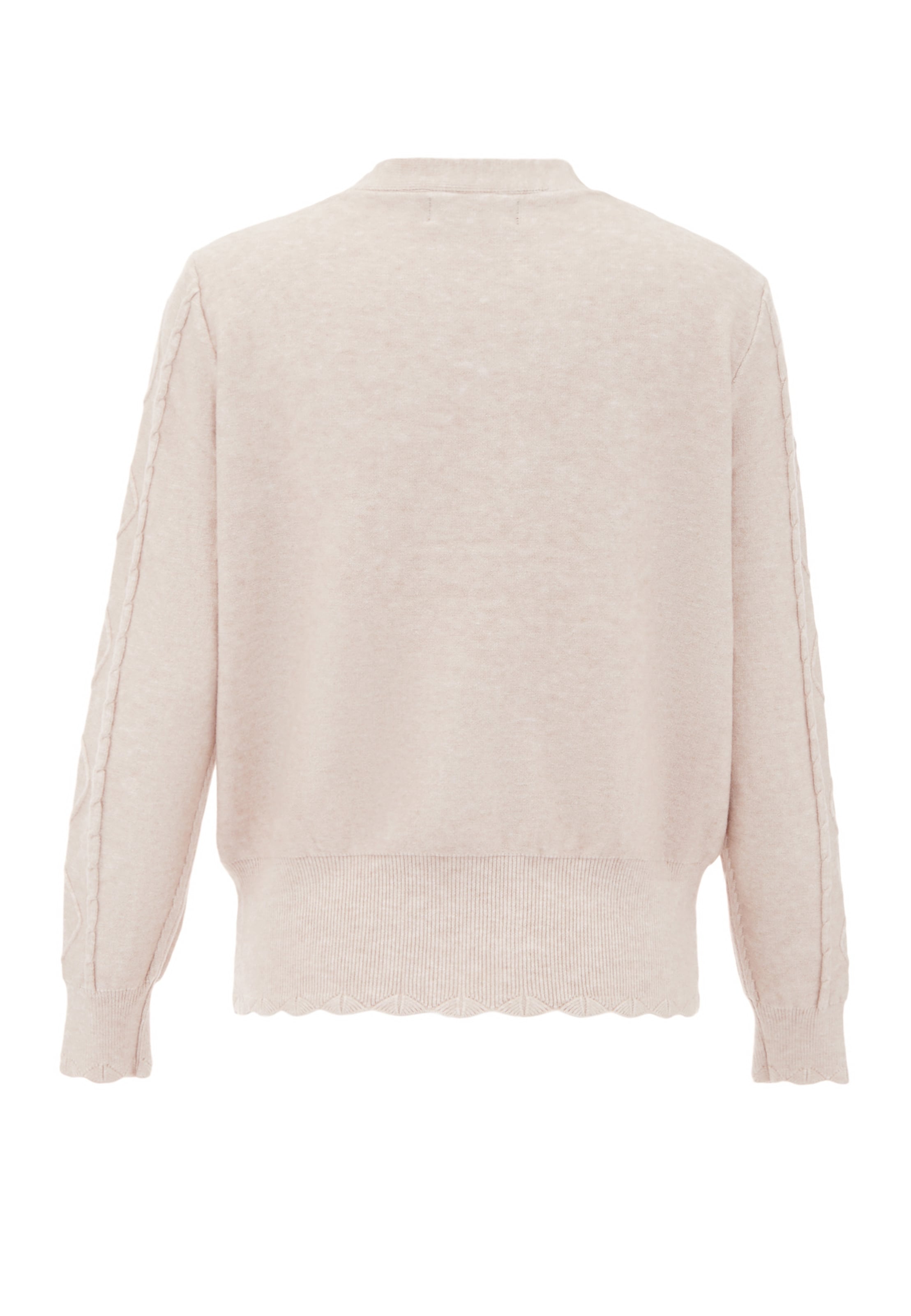 carato Вязаная кофта в Бежевый