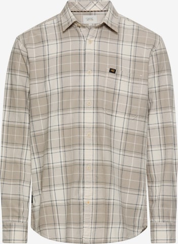 CAMEL ACTIVE Regular Fit Hemd in Beige: Vorderseite