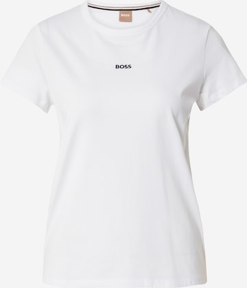 T-shirt 'Eventsa' BOSS Black en blanc : devant