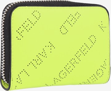 Karl Lagerfeld Wallet 'Punched' in Green