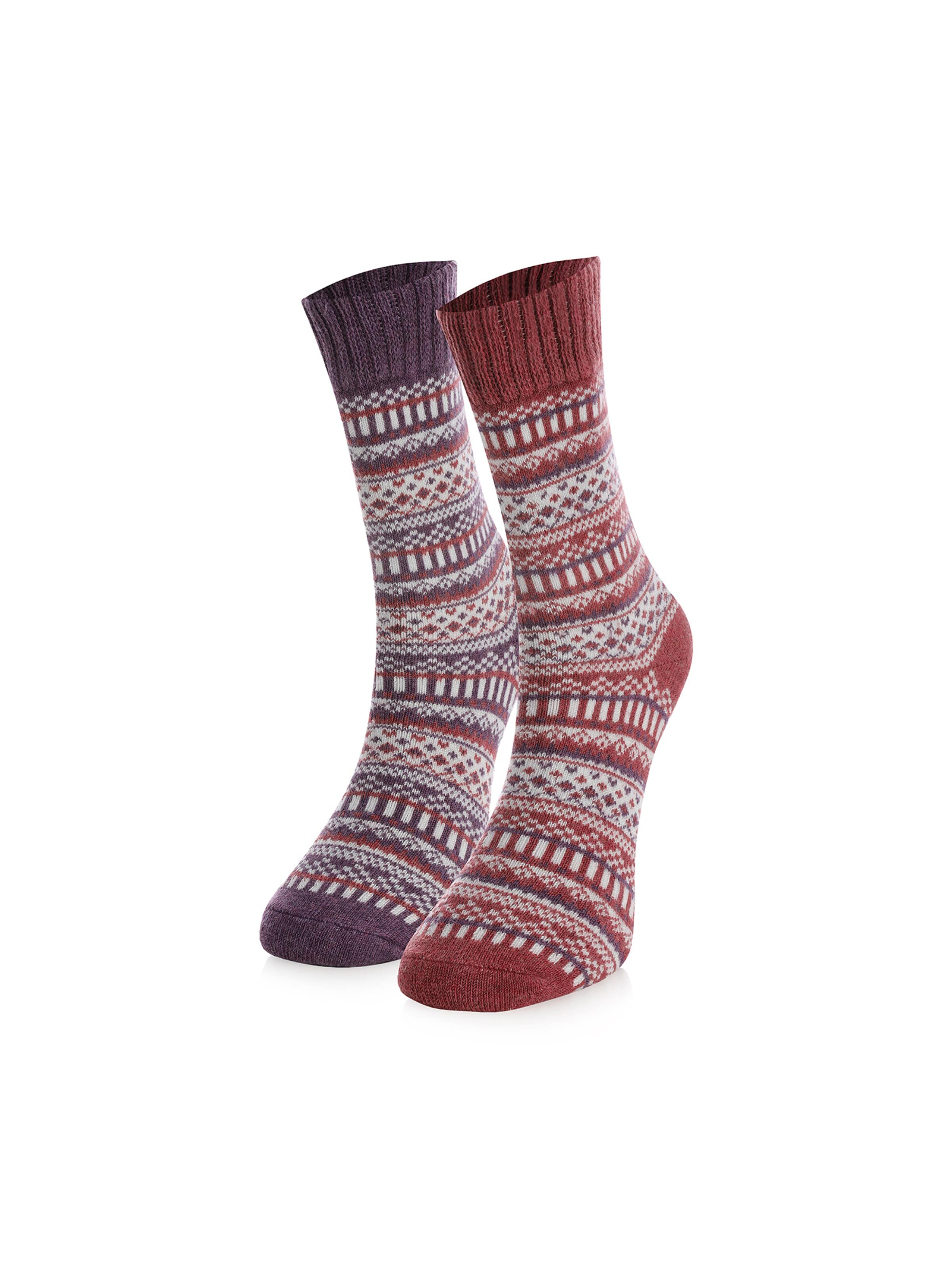 Crea Socks Sukat 'Winter' värissä monivärinen