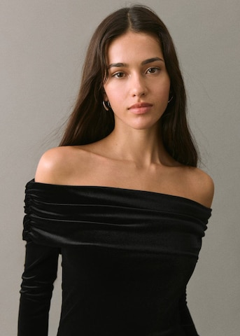 MANGO TEEN Kleid 'Trixiv' in Schwarz