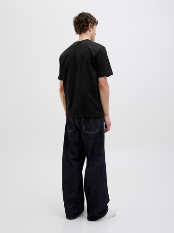 JACK & JONES Μπλουζάκι 'JORAlmeria' σε μαύρο