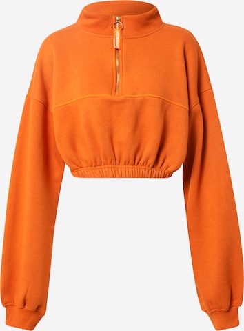 Public Desire Sweatshirt in Orange: front