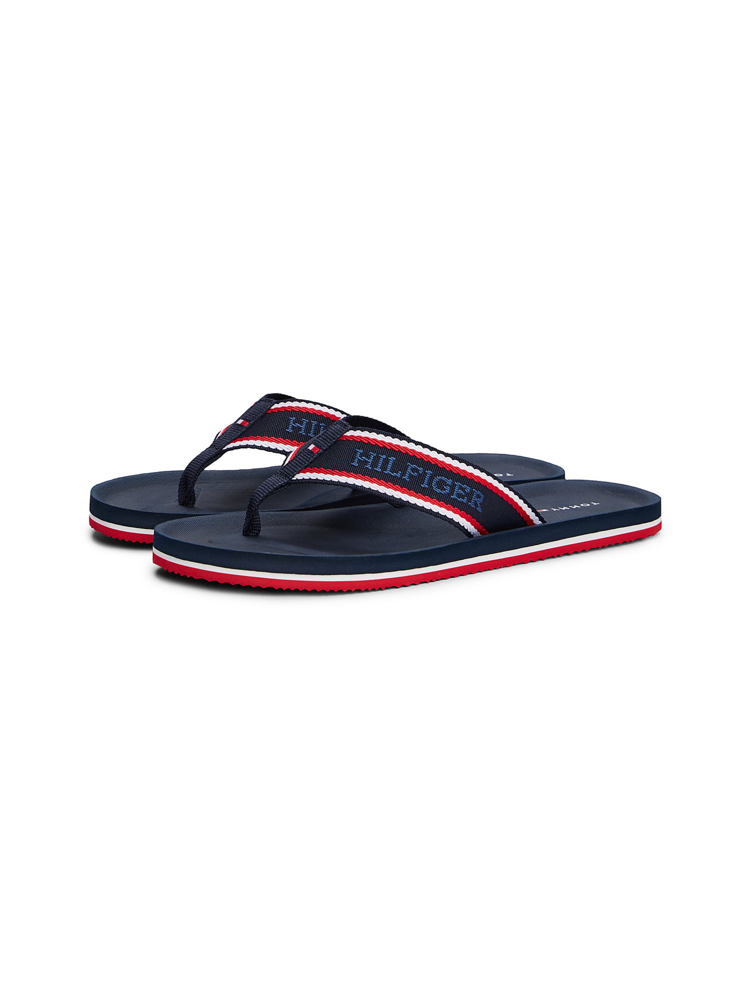 TOMMY HILFIGER Teenslippers in Blauw