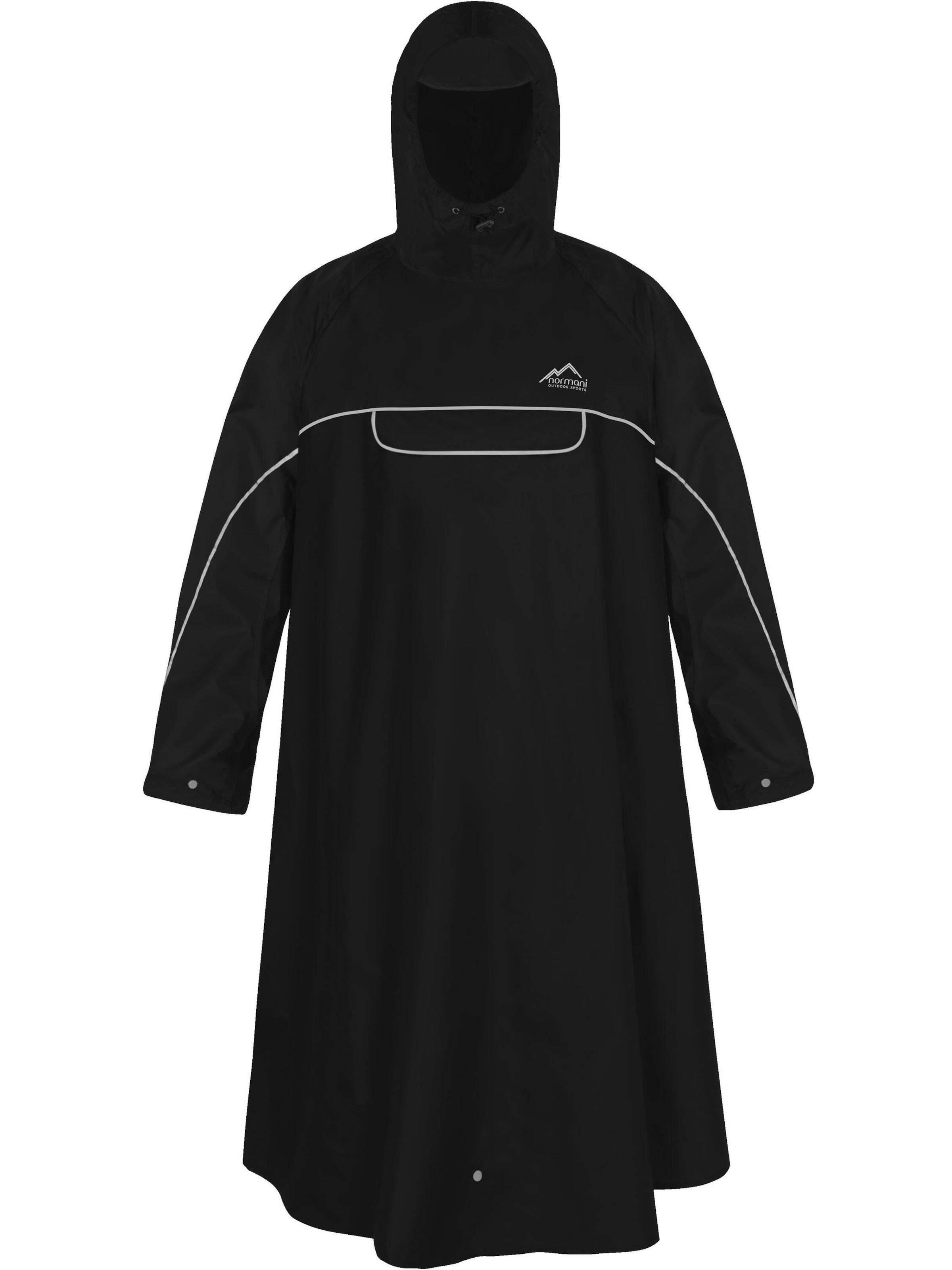 Veste outdoor 'Tutunendo' normani en noir : devant