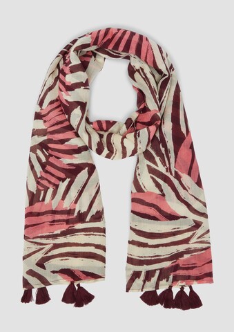 s.Oliver Scarf in Pink: front