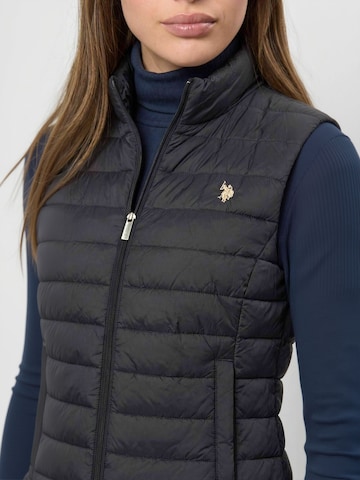 U.S. POLO ASSN. Vest ' UWVive ' in Black