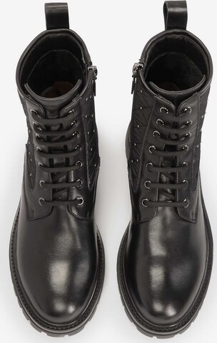 Kazar - Botines con cordones en negro