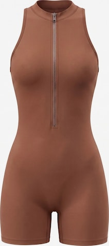 FemmeTone Jumpsuit 'Briseida' in Brown: front