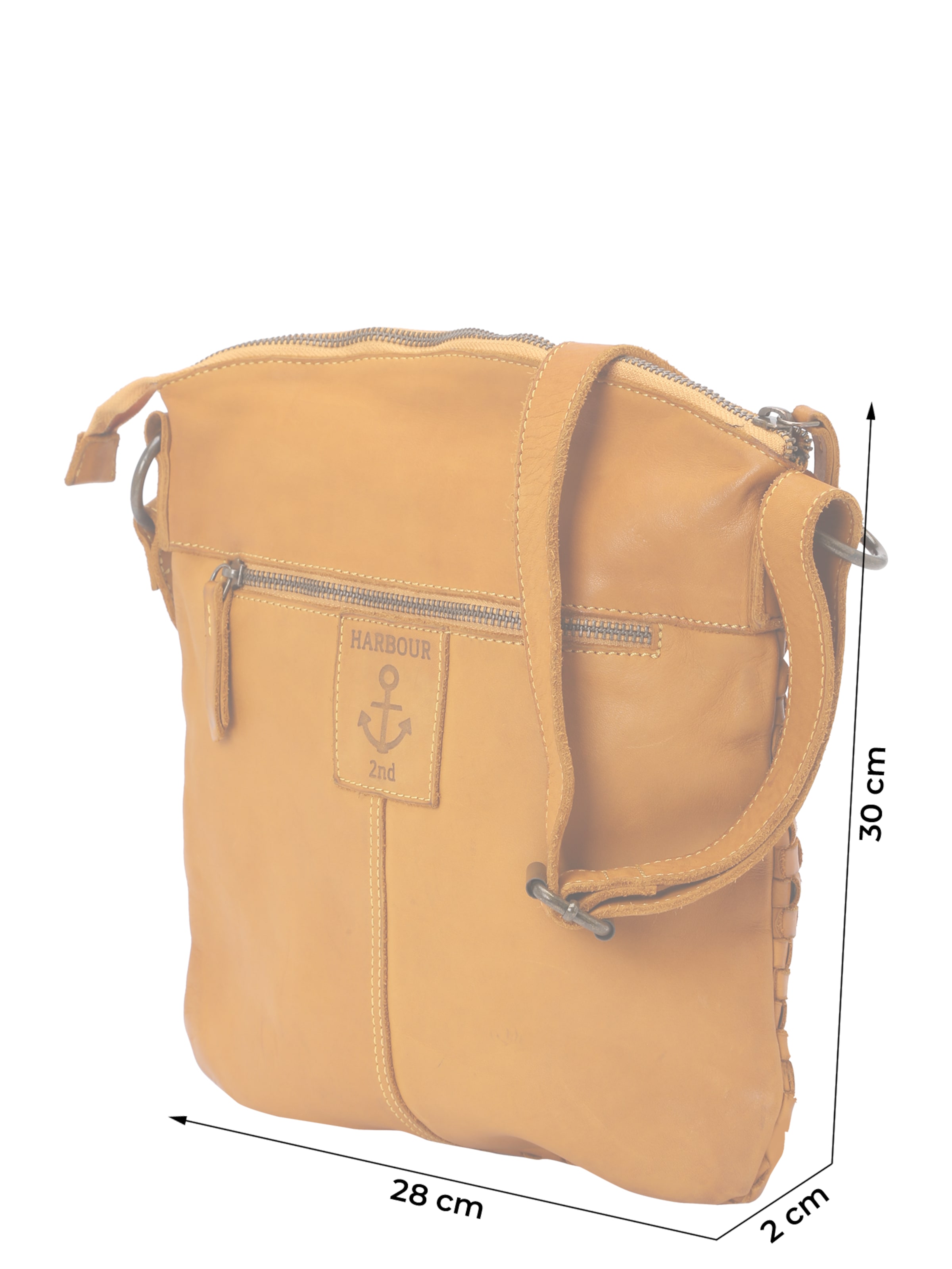 Harbour 2nd Olkalaukku 'Aurora' värissä keltainen: etupuoli