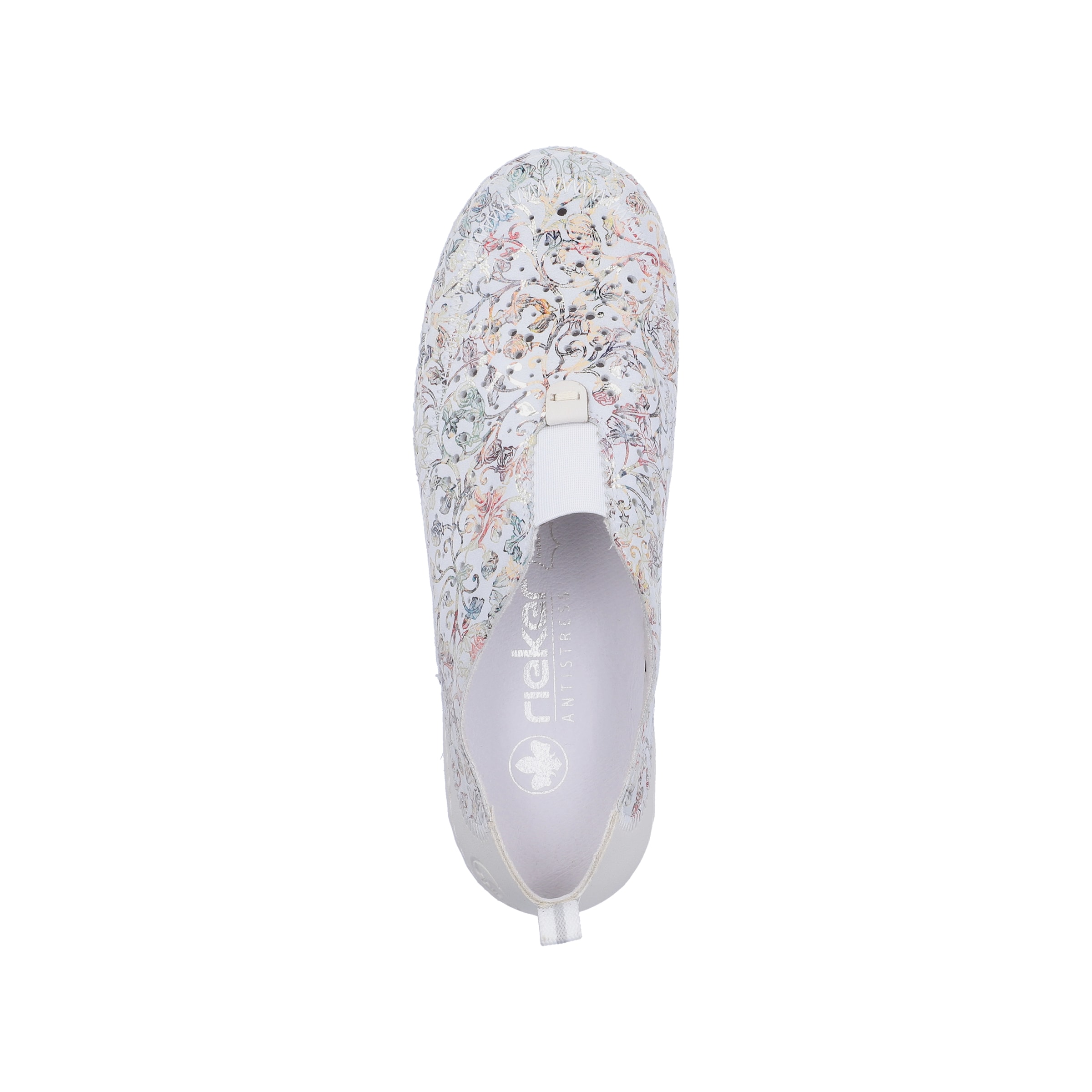 Rieker Classic Flats in White