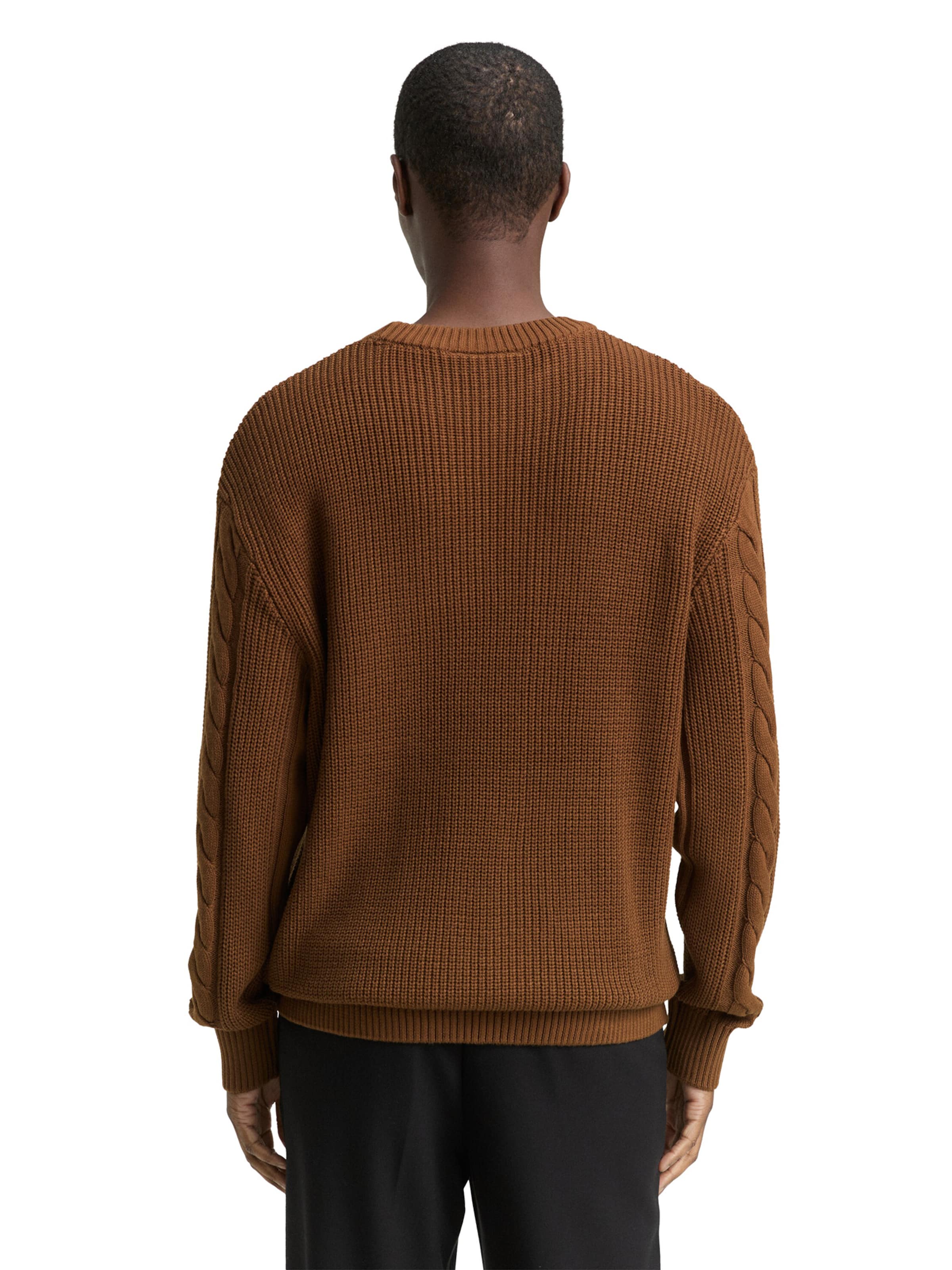 Pulover de la TOM TAILOR DENIM pe maro