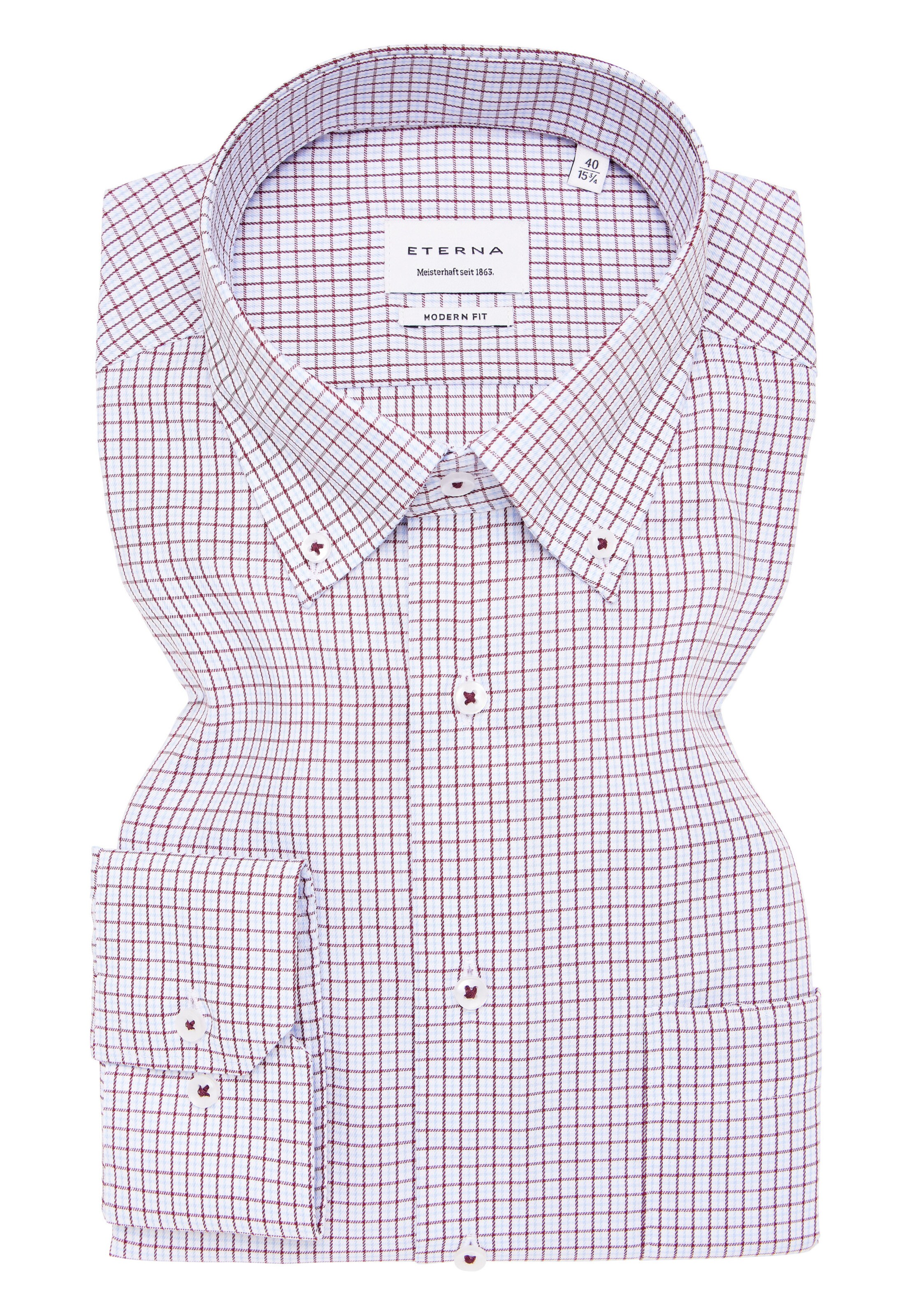 ETERNA Regular fit Business shirt in White