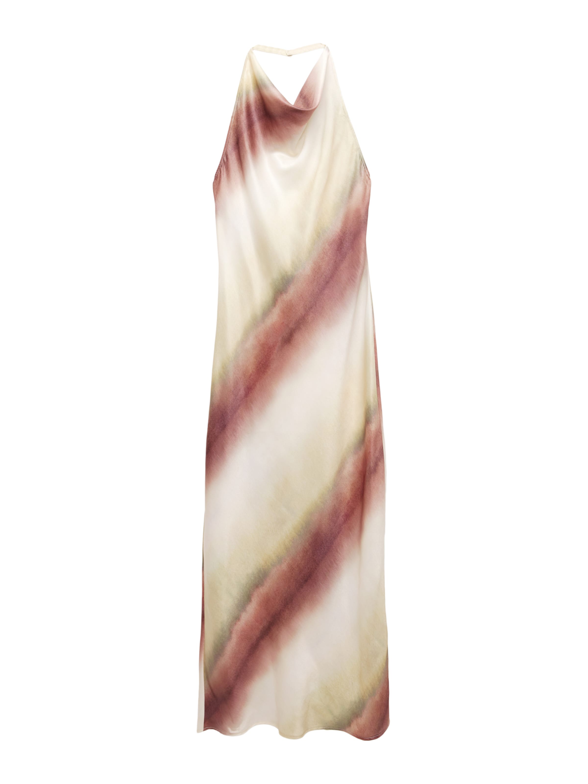 Pull&Bear Večerné šaty - Hnedá: predná strana