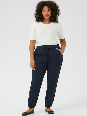 KAFFE CURVE Tapered Hose 'KCNana' in Blau