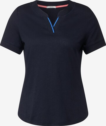 CECIL Shirt in Blue: front