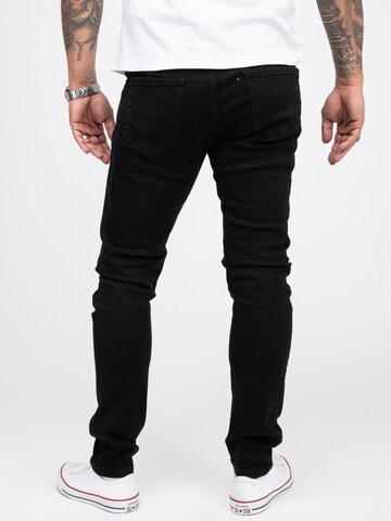 Rock Creek Slimfit Jeans in Schwarz