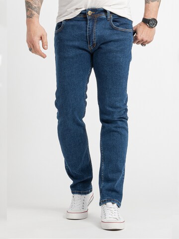 Rock Creek Regular Jeans in Blau: Vorderseite