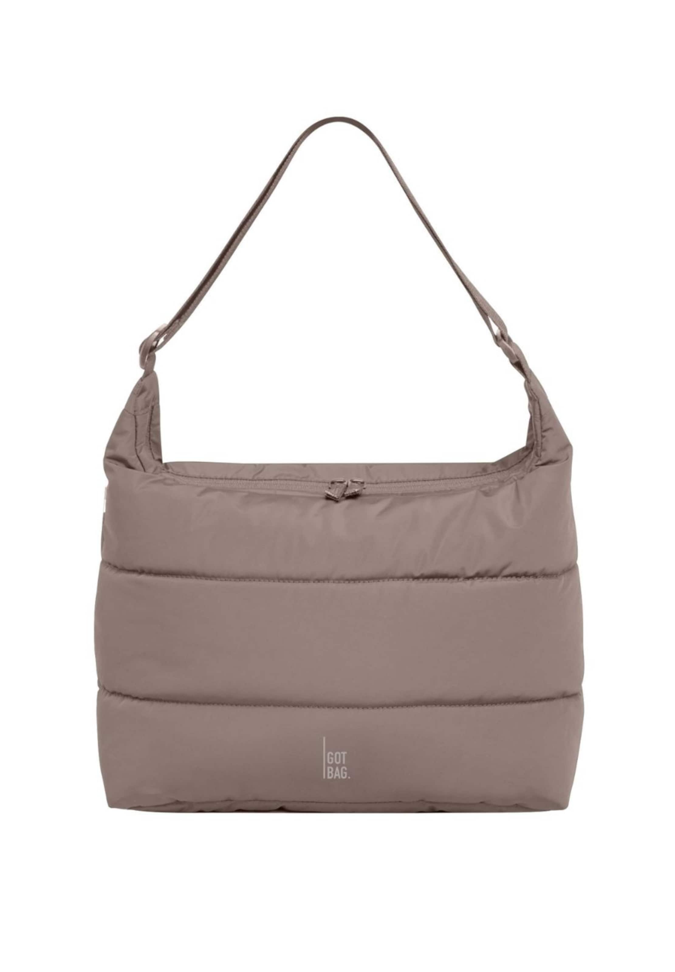 Got Bag Schultertasche 'Puffer' in Braun: Vorderseite