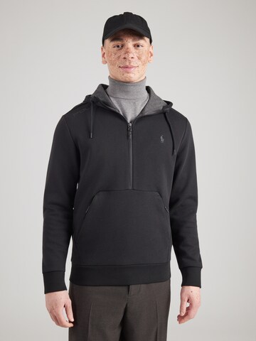 juoda Polo Ralph Lauren Megztinis be užsegimo: priekis