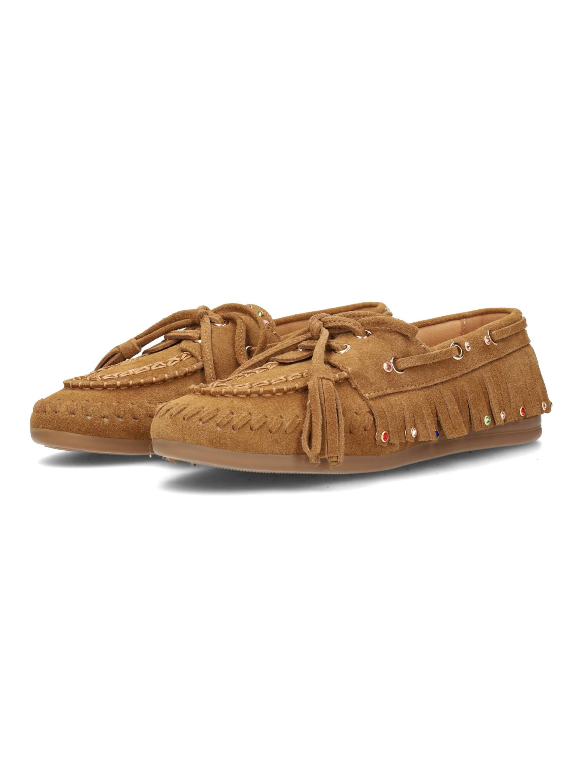 Haboob Moccasin 'Yara' in Brown
