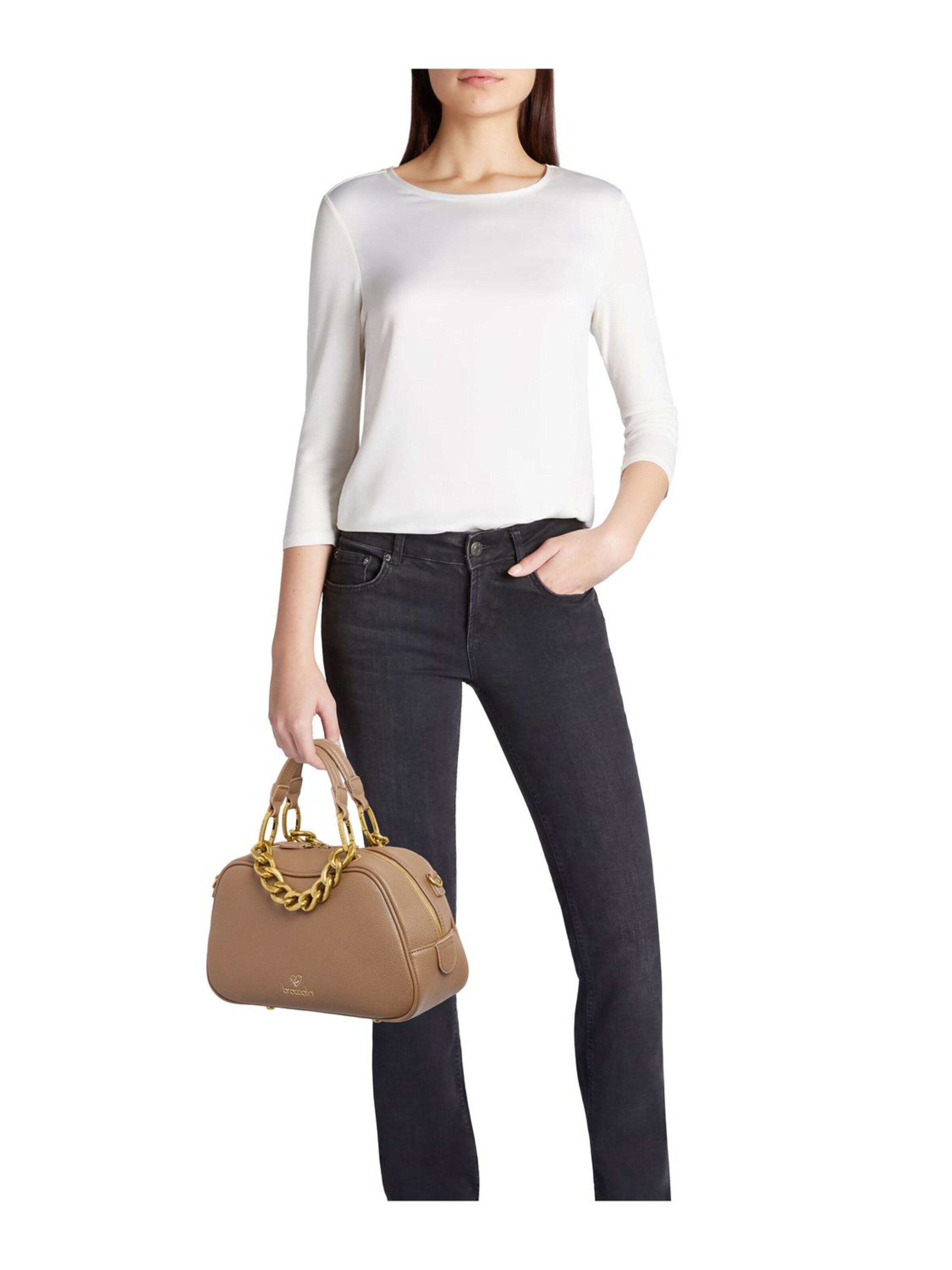 Braccialini Handbag 'Candy' in Brown