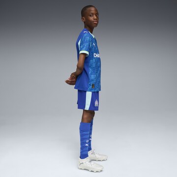 PUMA Regular Sportbroek 'Olympique de Marseille 25/26' in Blauw