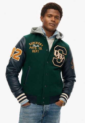 Superdry Tussenjas in Groen