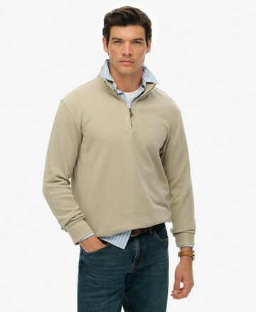 Pull-over Superdry en vert : devant