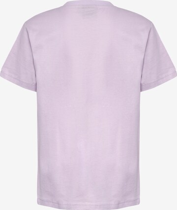 Hummel Shirt 'Tres' in Purple