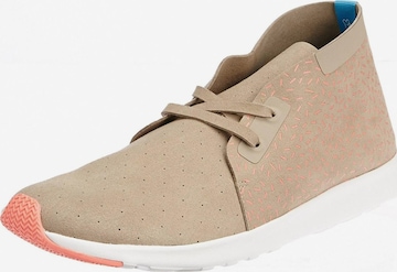 NATIVE Buty sznurowane 'Apollo Chukka Print' w kolorze beżowy: przód