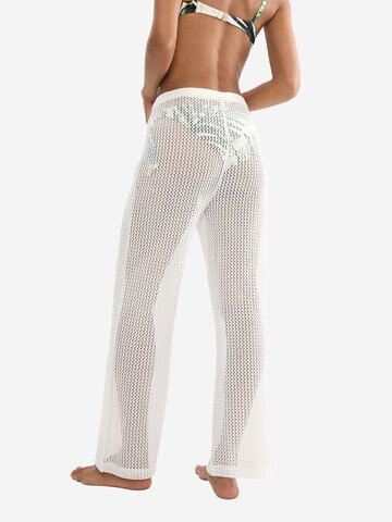 TRIUMPH Loose fit Trousers ' Red Label Beach MyWear ' in White