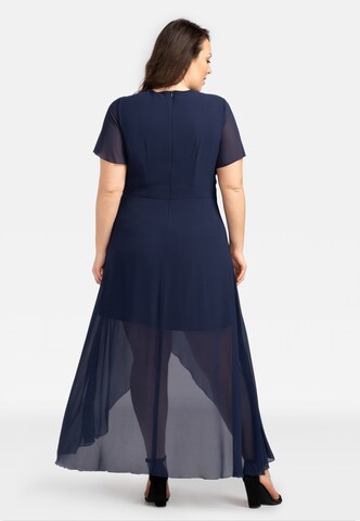 Karko Evening Dress 'MONIKA' in Blue