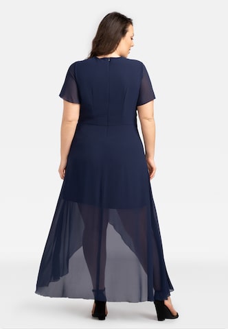 Robe de soirée 'MONIKA' Karko en bleu