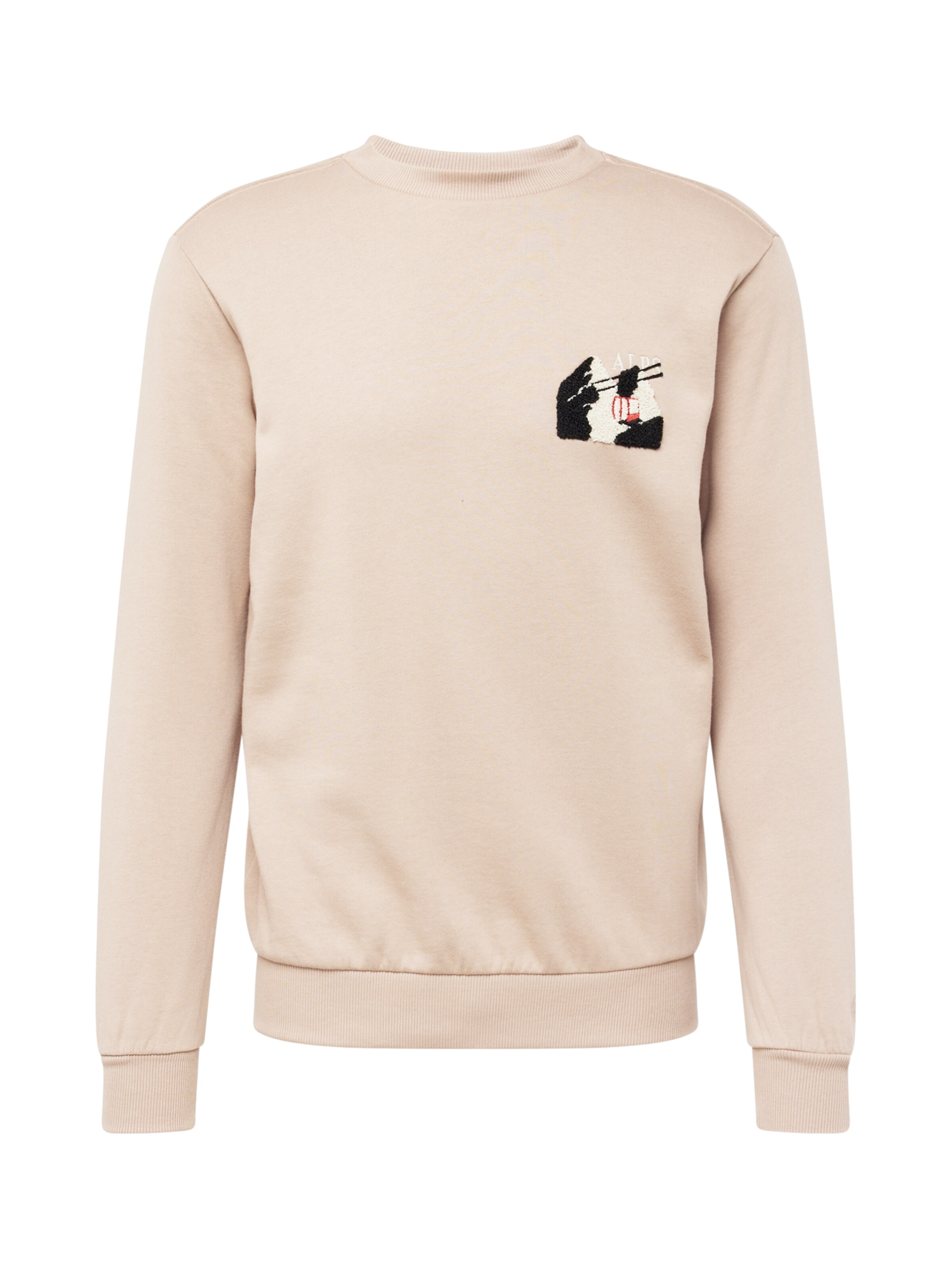 WESTMARK LONDON Sweatshirt 'Destination Alps' i beige: forside