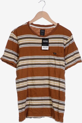 RVCA Shirt in M in Brown: front