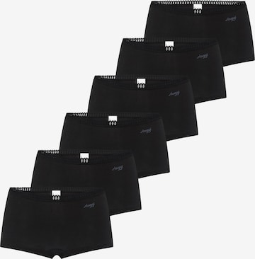 SLOGGI Boyshorts 'GO Crush' in Black: front