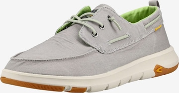 CAMEL ACTIVE Athletic lace-up shoe in Grey: front