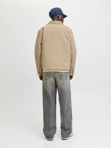 JACK & JONES Välikausitakki 'JJEDOVER' värissä beige