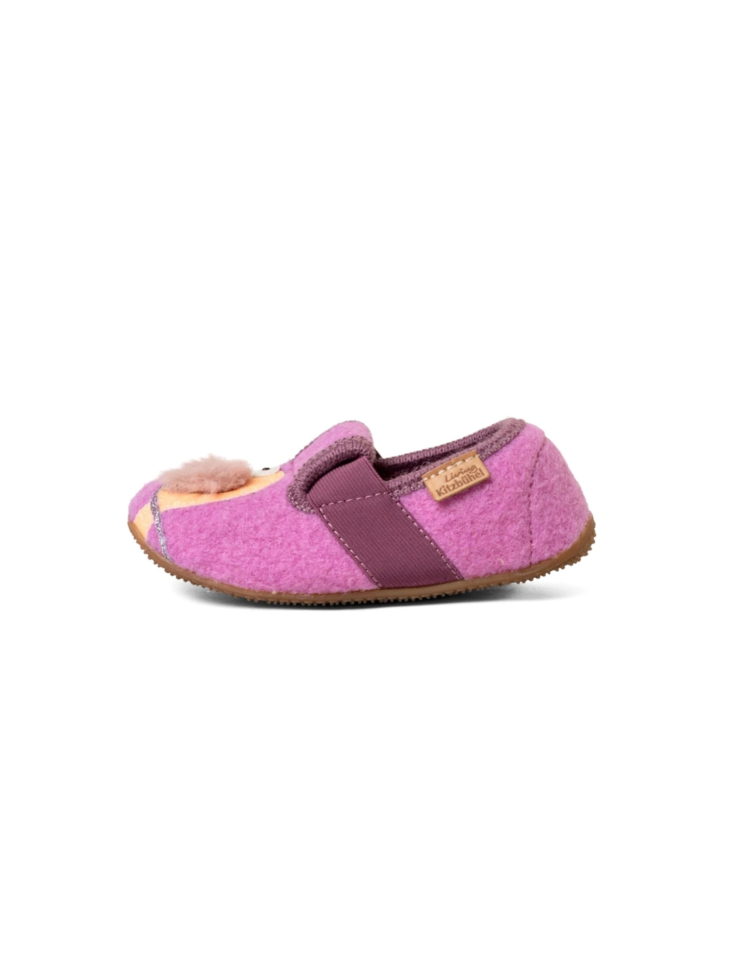 Living Kitzbühel Hausschuh 'Powerful Papagei Powerful Papagei'‌‌‌‌‌‌ in Pink: Vorderseite