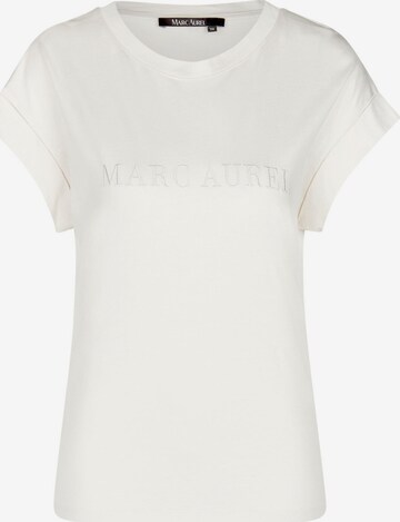 MARC AUREL Shirt in White: front