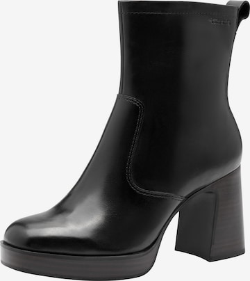 Tamaris Enkellaarsjes in Zwart: voorkant